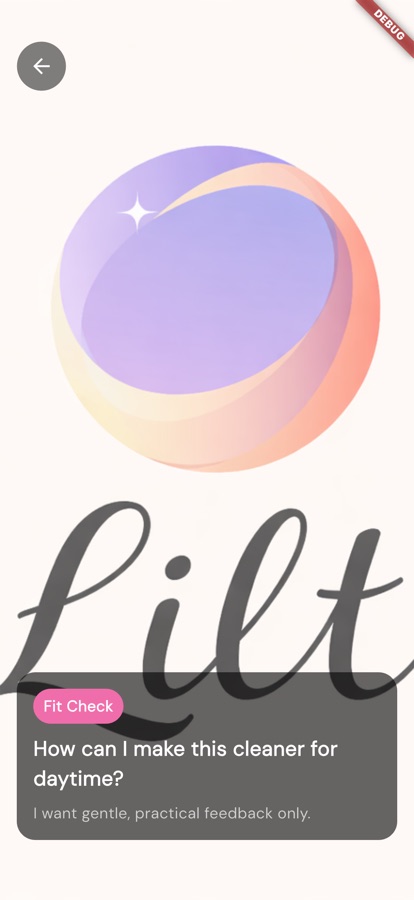 Lilt post detail screen